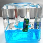 Square  magnet pen  container